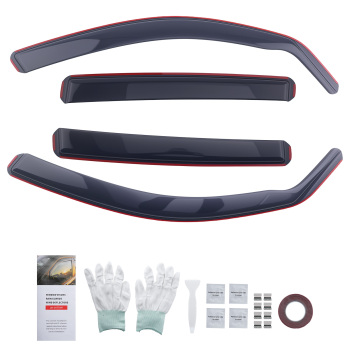 In-Channel Wind Deflectors compatible for BMW 1 Series F20 2011-2019 Front Rear 4pc