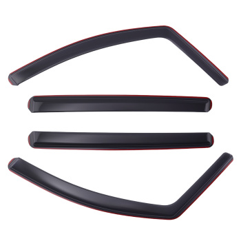 4Pcs Acrylic Wind Deflectors compatible for Peugeot 2008 MK1 5-Door 2012-2019 Guards