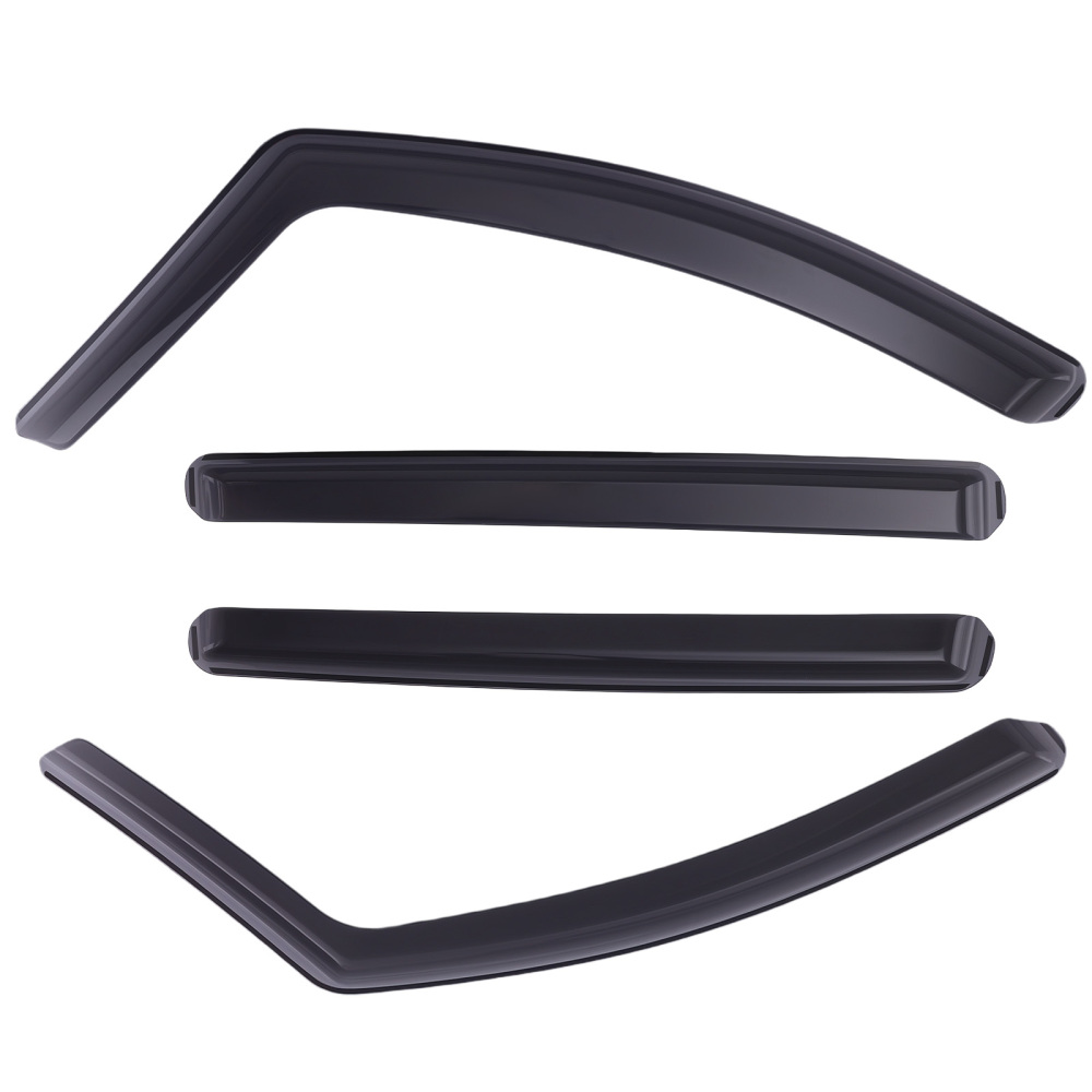 4Pcs Acrylic Wind Deflectors compatible for Peugeot 2008 MK1 5-Door 2012-2019 Guards