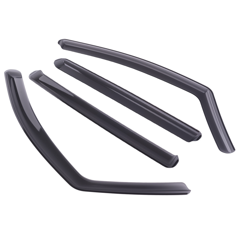 4Pcs Acrylic Wind Deflectors compatible for Peugeot 2008 MK1 5-Door 2012-2019 Guards