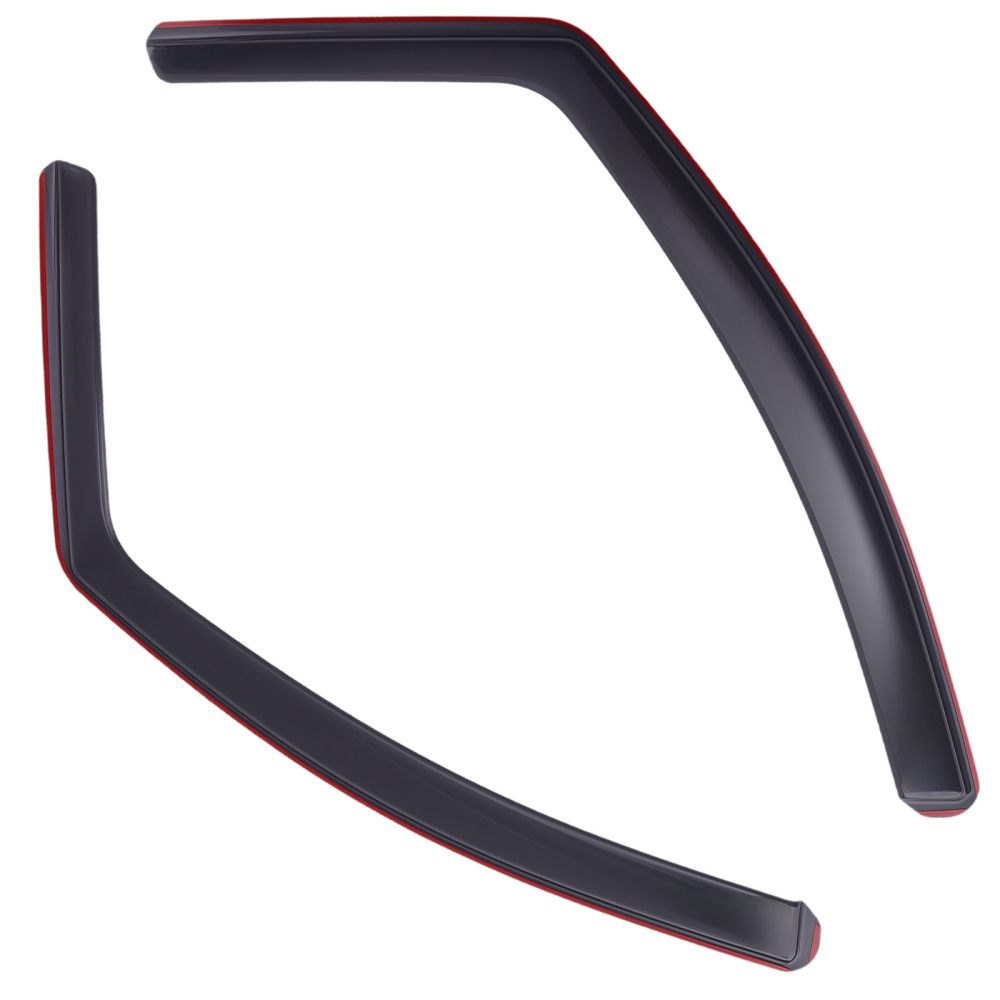 4Pcs Acrylic Wind Deflectors compatible for Peugeot 2008 MK1 5-Door 2012-2019 Guards