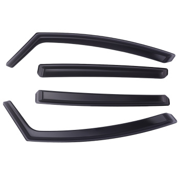 4pc Acrylic Wind Deflectors compatible for Peugeot 3008 2008-2016 In-Channel