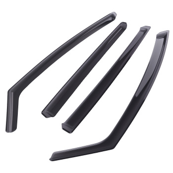 4pc Acrylic Wind Deflectors compatible for Peugeot 3008 2008-2016 In-Channel
