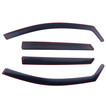 4PC Acrylic Rain Guards compatible for Peugeot 3008 MK2 5-Door 2017-2023 Wind Set