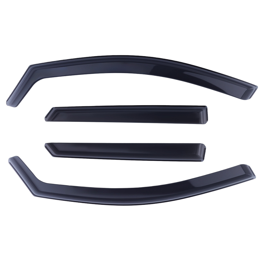 4PC Acrylic Rain Guards compatible for Peugeot 3008 MK2 5-Door 2017-2023 Wind Set