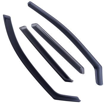 4PC Acrylic Rain Guards compatible for Peugeot 3008 MK2 5-Door 2017-2023 Wind Set