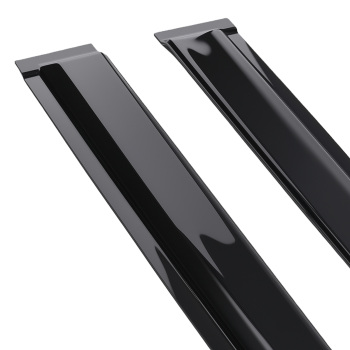 Window Rain Guards compatible for Toyota 4Runner 2003-2009 Visor Vent Adhesive Black