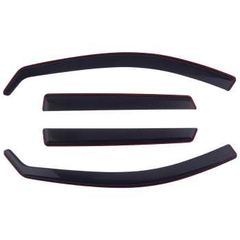 4Pcs Acrylic Wind Deflector compatible for Audi A3/S3 5-Door 2004-2012 Window Guard Set