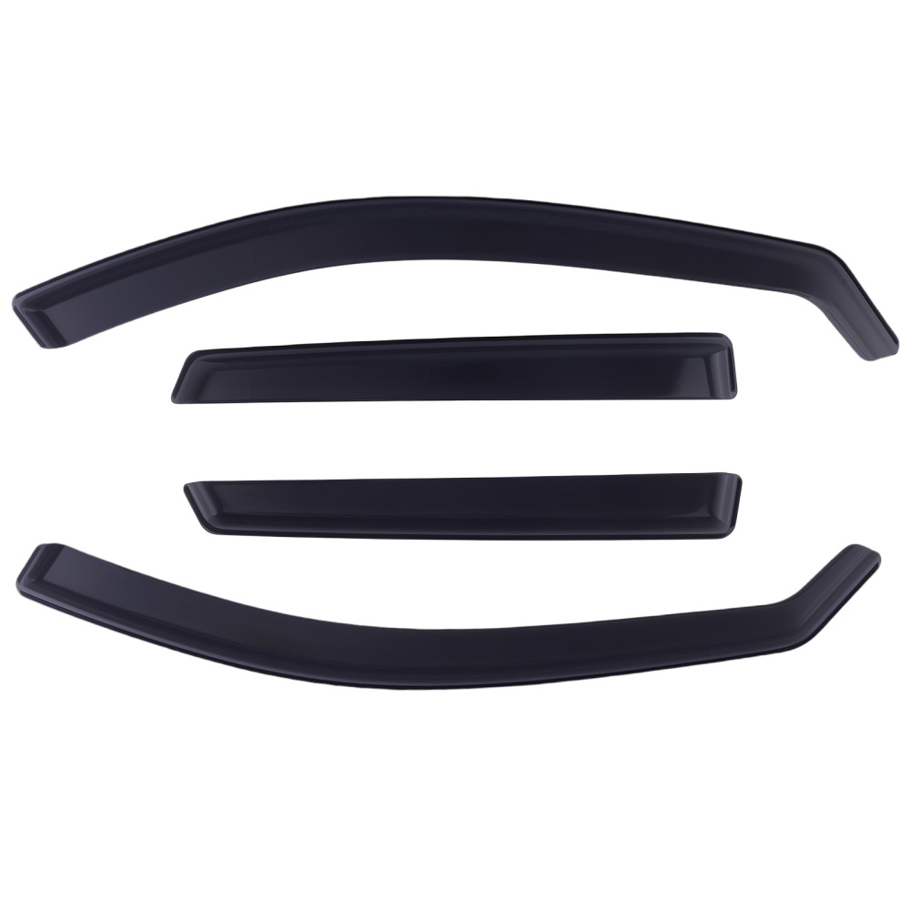 4Pcs Acrylic Wind Deflector compatible for Audi A3/S3 5-Door 2004-2012 Window Guard Set