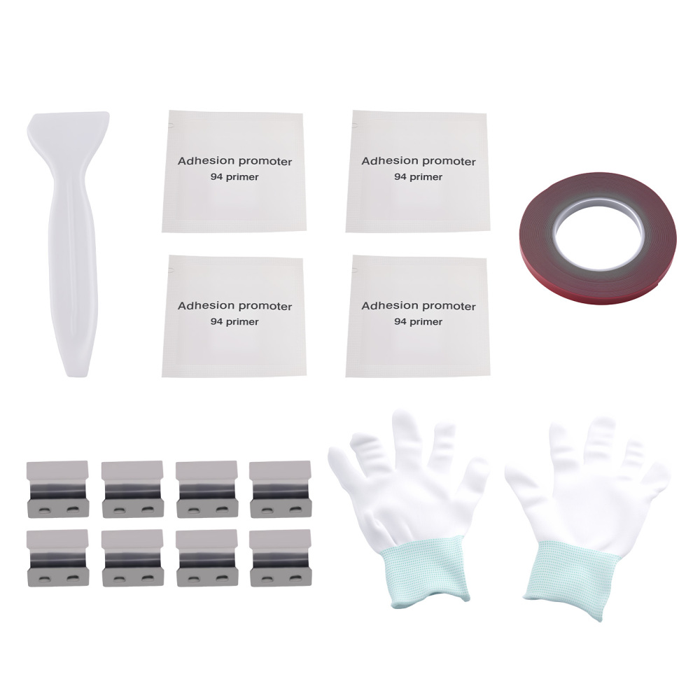 4Pcs Acrylic Wind Deflector compatible for Audi A3/S3 5-Door 2004-2012 Window Guard Set