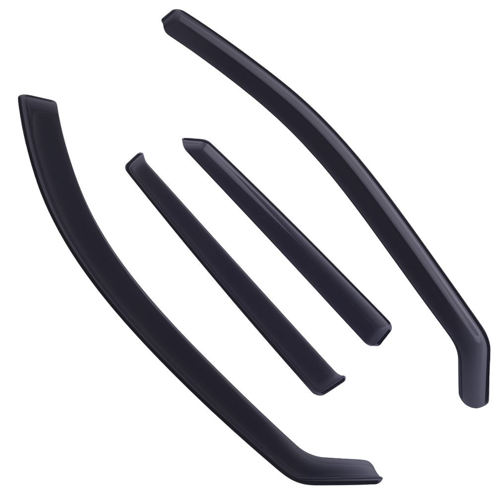 4Pcs Acrylic Wind Deflector compatible for Audi A3/S3 5-Door 2004-2012 Window Guard Set