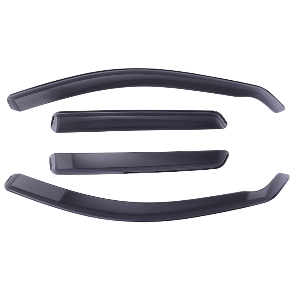 4pc Acrylic Wind Deflectors compatible for AUDI A3 HATCH 2013-2020 Window Rain Visors