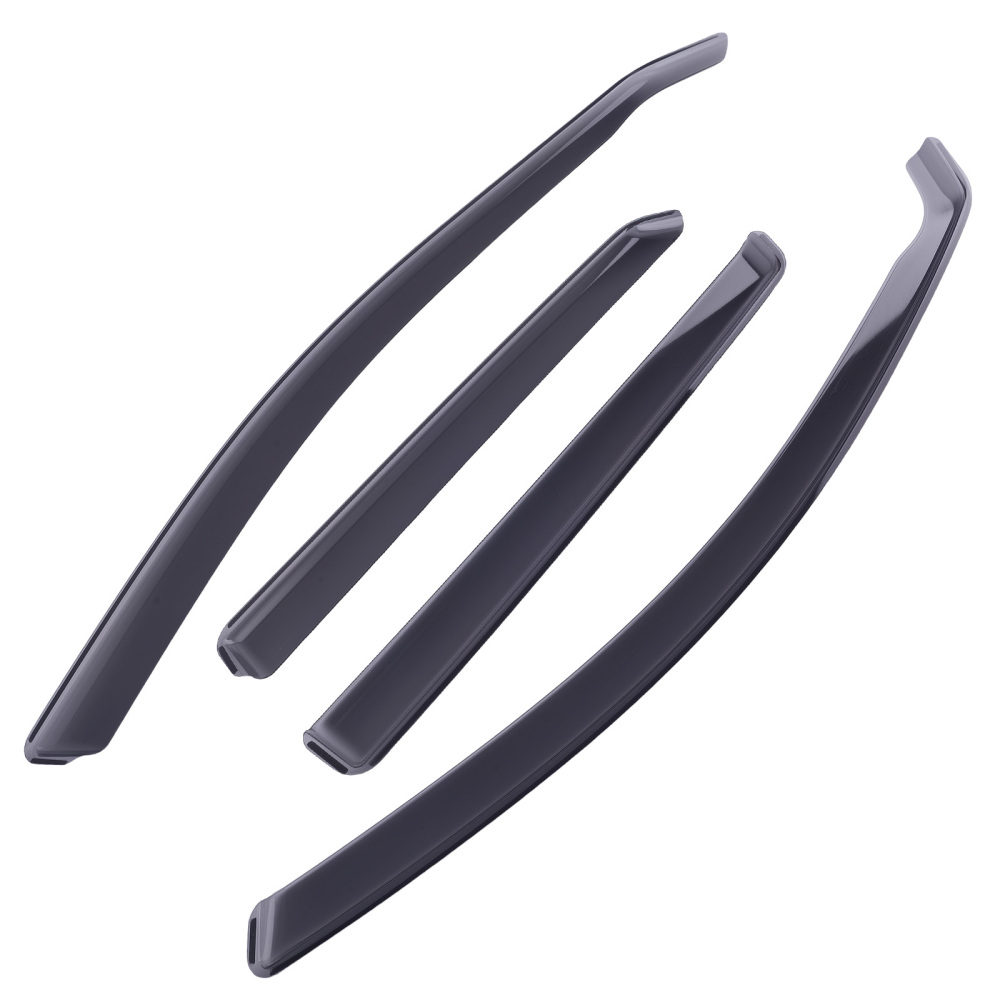 4pc Acrylic Wind Deflectors compatible for AUDI A3 HATCH 2013-2020 Window Rain Visors