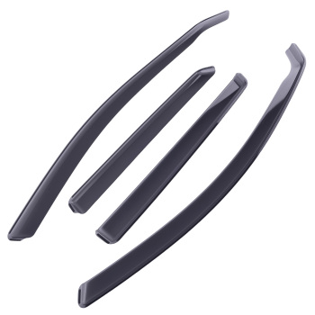 4pc Acrylic Wind Deflectors compatible for AUDI A3 HATCH 2013-2020 Window Rain Visors