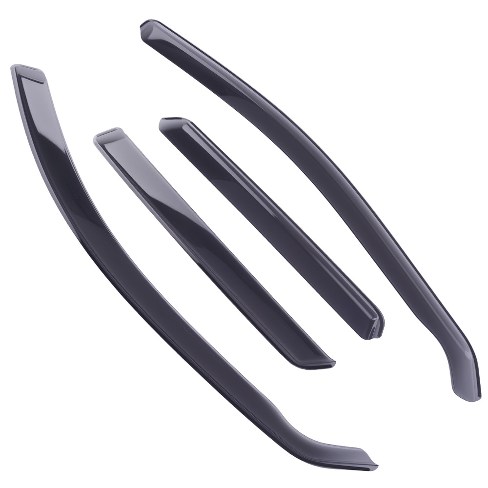 4pc Acrylic Wind Deflectors compatible for AUDI A3 HATCH 2013-2020 Window Rain Visors