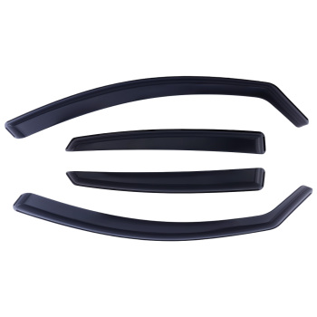 Acrylic Window Visors compatible for Audi A6 C6 Avant 2004-2011 Wind Deflectors Rain Set