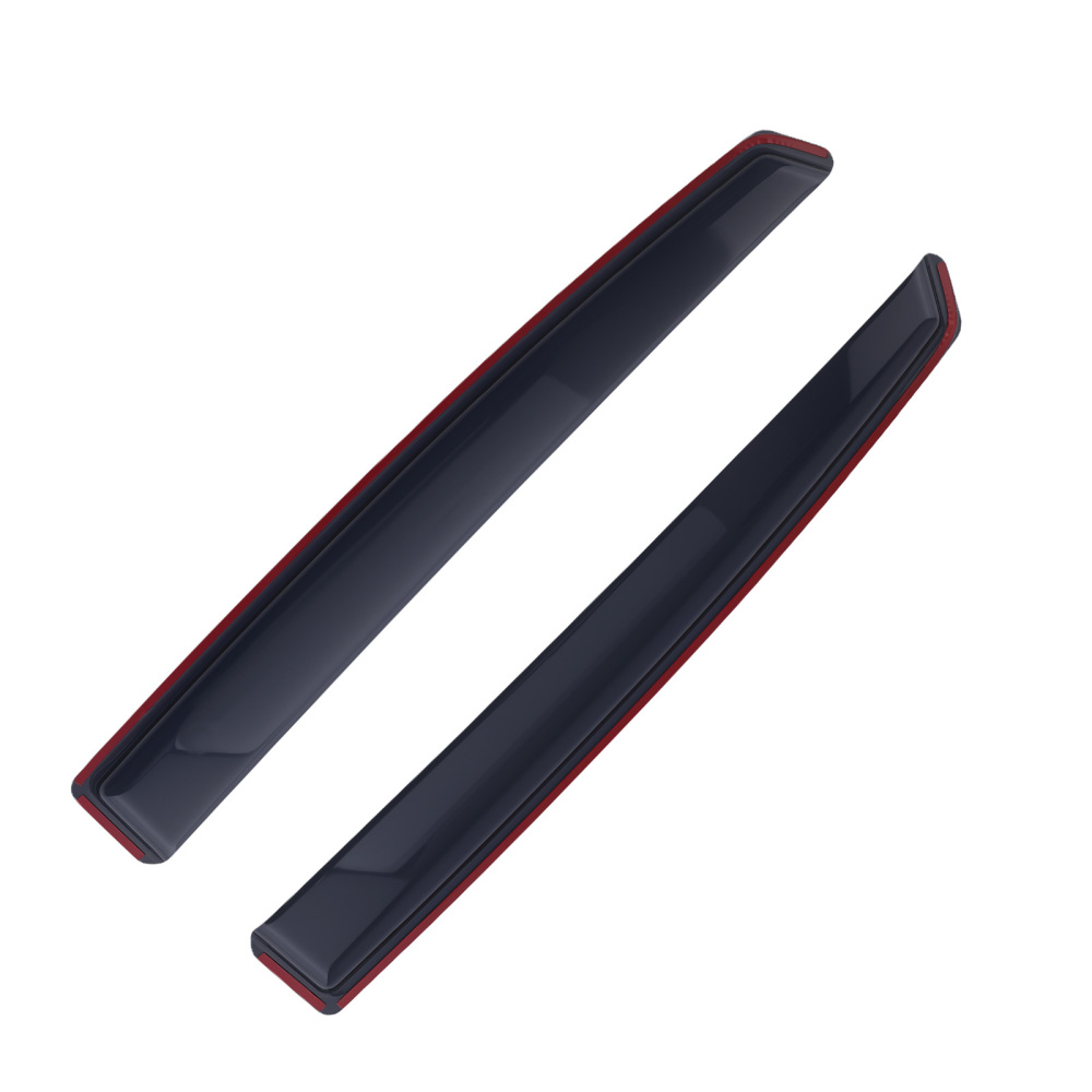 4Pc Rain Guards Wind Deflectors compatible for Audi A1 2012-2018 5 Doors Acrylic