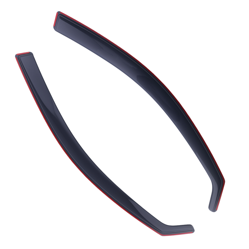 4Pc Rain Guards Wind Deflectors compatible for Audi A1 2012-2018 5 Doors Acrylic