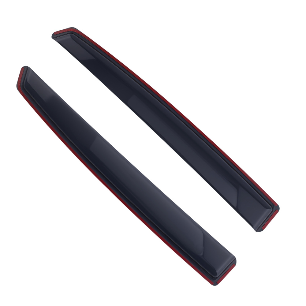 4Pc Rain Guards Wind Deflectors compatible for Audi A1 2012-2018 5 Doors Acrylic