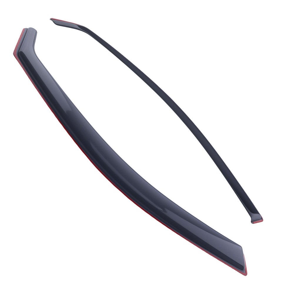 4Pc Rain Guards Wind Deflectors compatible for Audi A1 2012-2018 5 Doors Acrylic