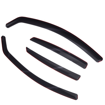 4pcs Window Deflectors compatible for Audi A6 C7 Saloon 2011-2018 Acrylic Rain Guards