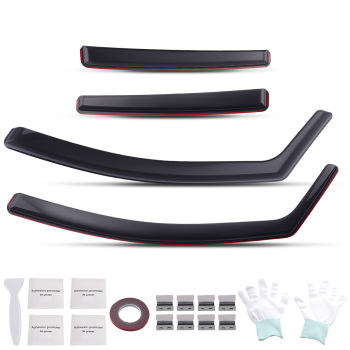 Acrylic Rain Guards compatible for Vauxhall Opel Astra K 5-Door 2015-2022 4pcs