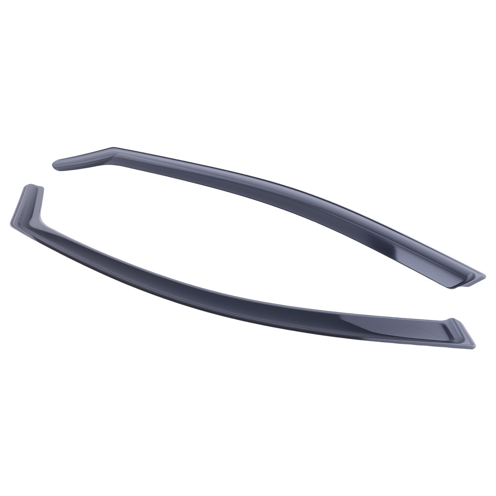 In-Channel Wind Deflectors compatible for Toyota Auris 2012-2019 4PC Black Tinted