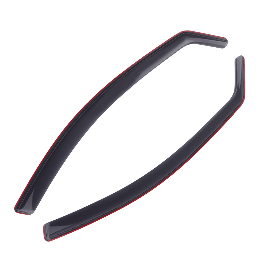 4pc Acrylic Rain Guards compatible for Mercedes A Class W176 5 Door 2012-2018 Smoke