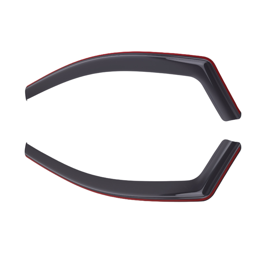 4pc Acrylic Rain Guards compatible for Mercedes A Class W176 5 Door 2012-2018 Smoke