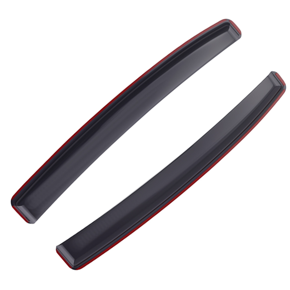 4pc Acrylic Rain Guards compatible for Mercedes A Class W176 5 Door 2012-2018 Smoke