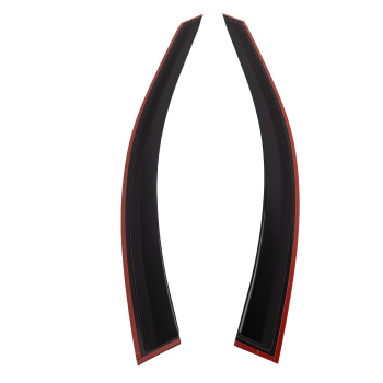 Rain Guard Window Visor Vent compatible for Chevy Cruze 2011-2015 2.5mm 4Pcs Black
