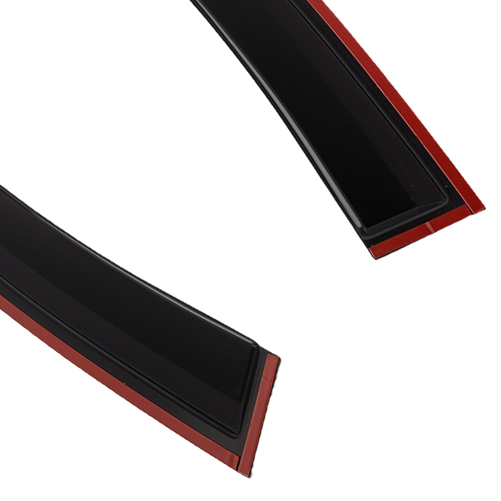 Rain Guard Window Visor Vent compatible for Chevy Cruze 2011-2015 2.5mm 4Pcs Black