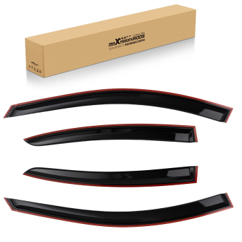 Rain Guard Window Visor Vent compatible for Chevy Cruze 2011-2015 2.5mm 4Pcs Black