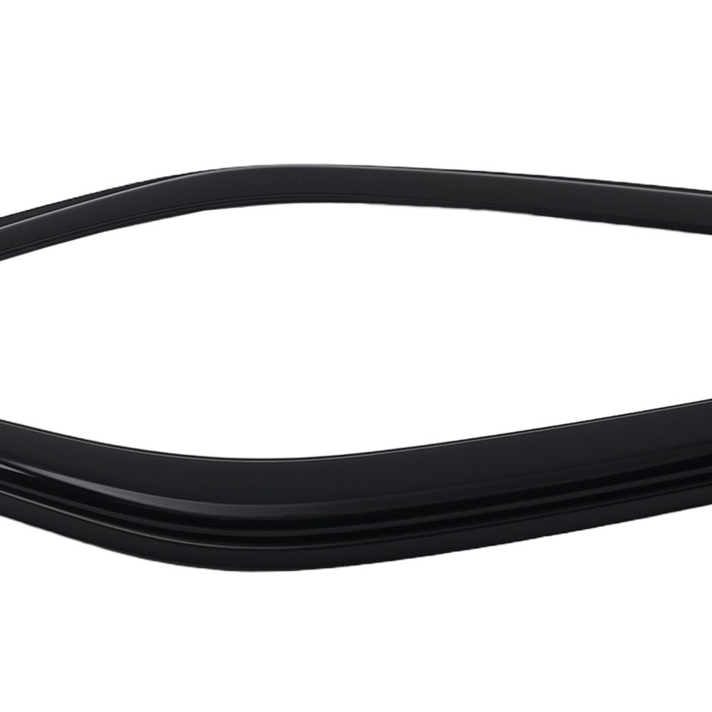 Front Rear Window Rain Visor compatible for Chrysler 300 2005-2010 Guards Black 4Pcs