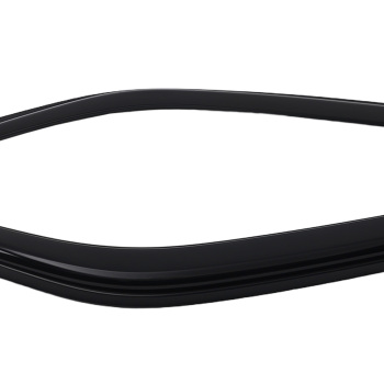 Front Rear Window Rain Visor compatible for Chrysler 300 2005-2010 Guards Black 4Pcs