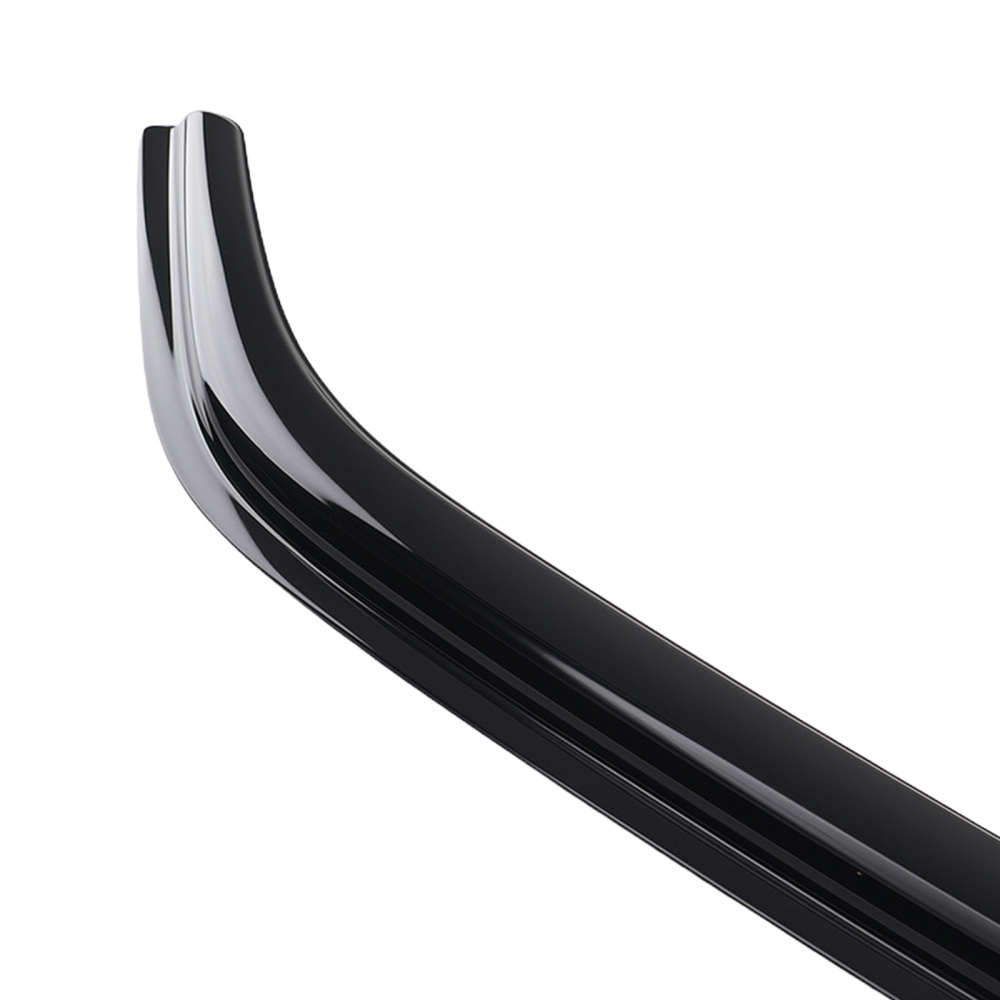 Front Rear Window Rain Visor compatible for Chrysler 300 2005-2010 Guards Black 4Pcs