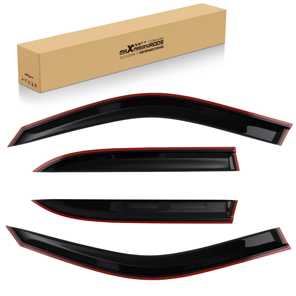 4Pcs Acrylic Window Visor compatible for Honda Civic Sedan 1996-2000 Rain Guards Vent