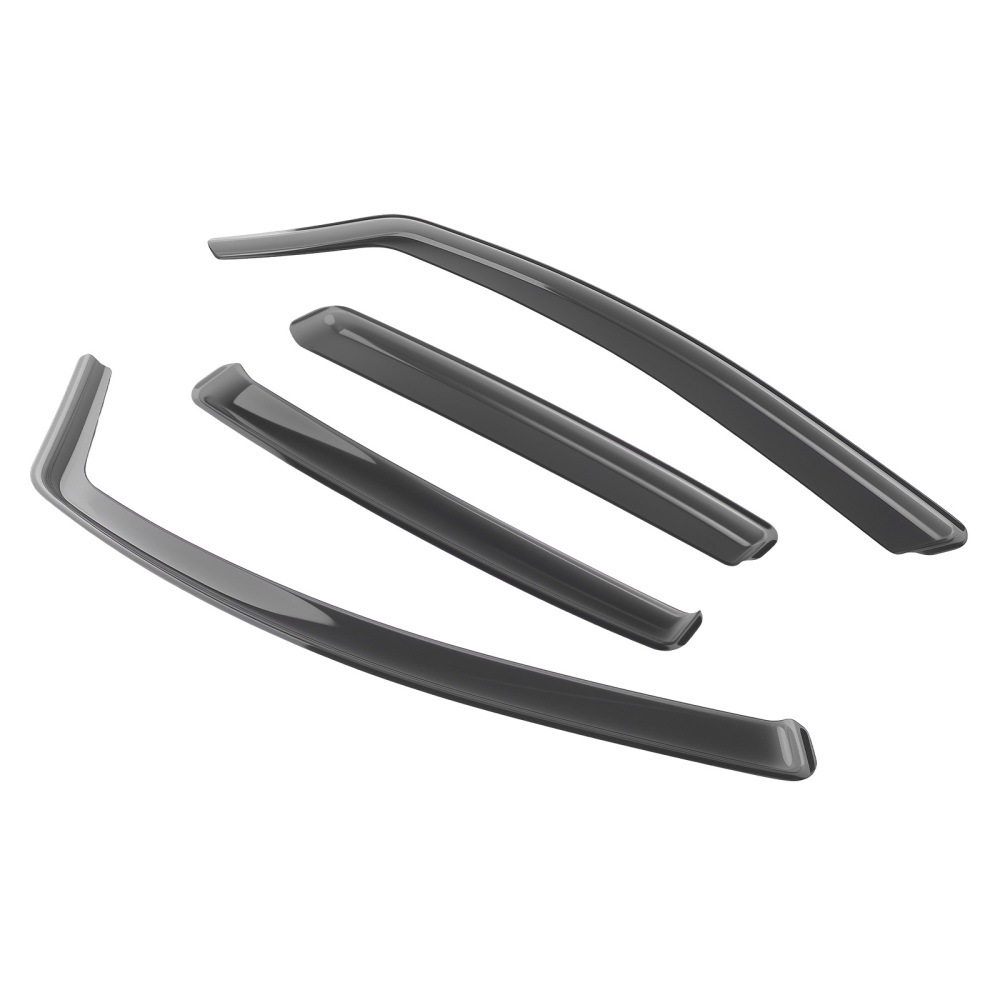 4pc Wind Deflectors Set compatible for Vauxhall Corsa D E 5-Door 2006-2019 In-Channel