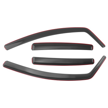 4pc Wind Deflectors Set compatible for Vauxhall Corsa D E 5-Door 2006-2019 In-Channel