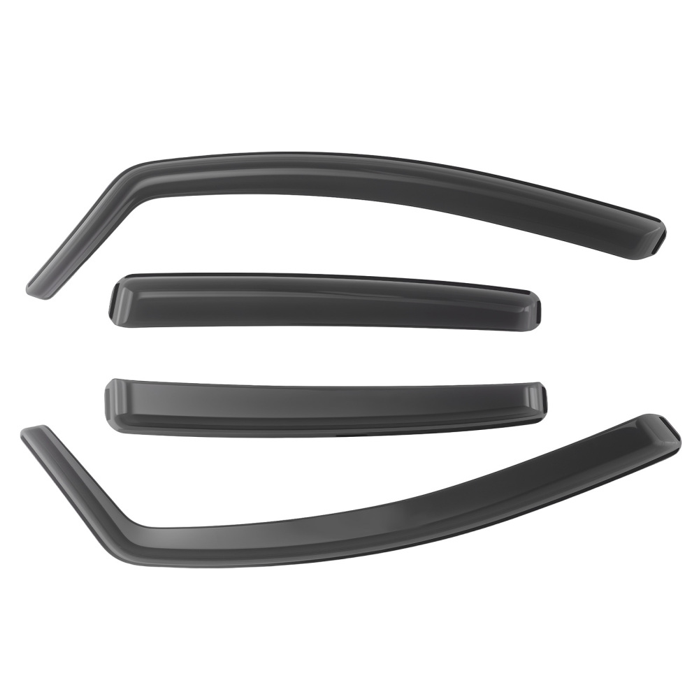 4pc Wind Deflectors Set compatible for Vauxhall Corsa D E 5-Door 2006-2019 In-Channel
