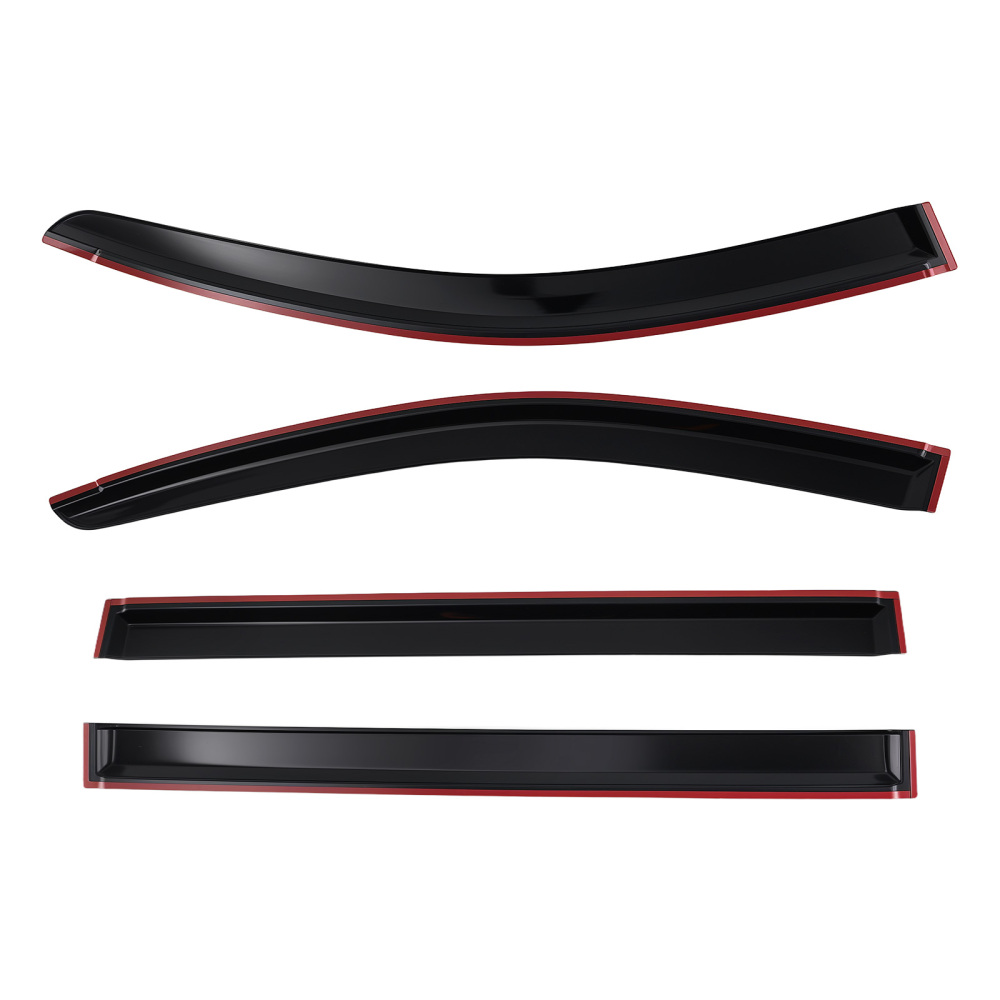 Wind Deflector Window Visor compatible for Dodge Grand Caravan 2008-2020 Outside Mount