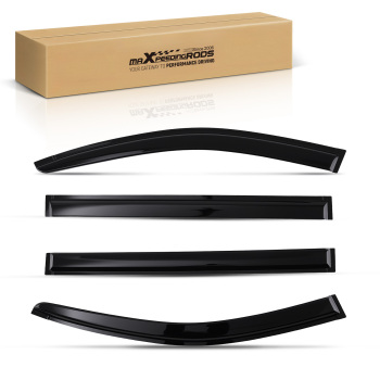 Wind Deflector Window Visor compatible for Dodge Grand Caravan 2008-2020 Outside Mount