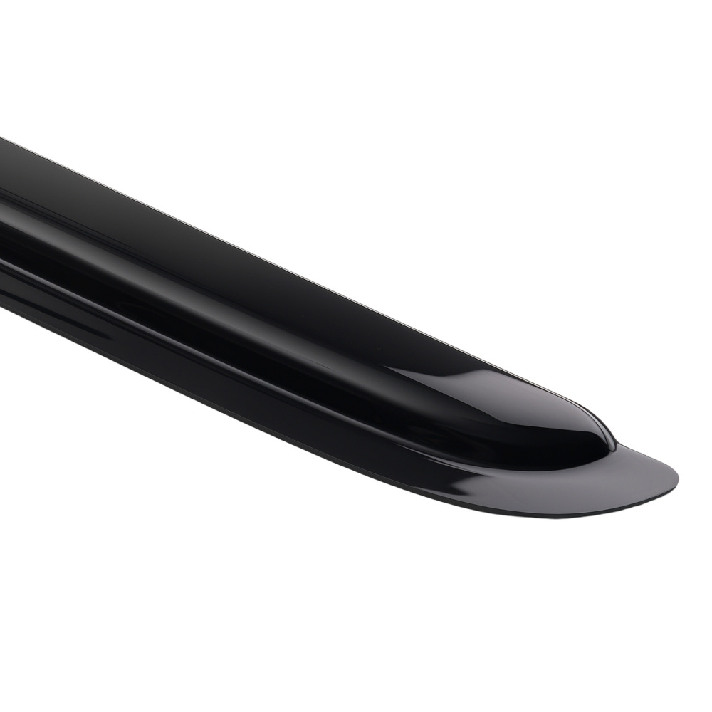 Rain Deflector Visor compatible for Dodge RAM 1500 Crew Cab 2009-2018 Black 4PC Set