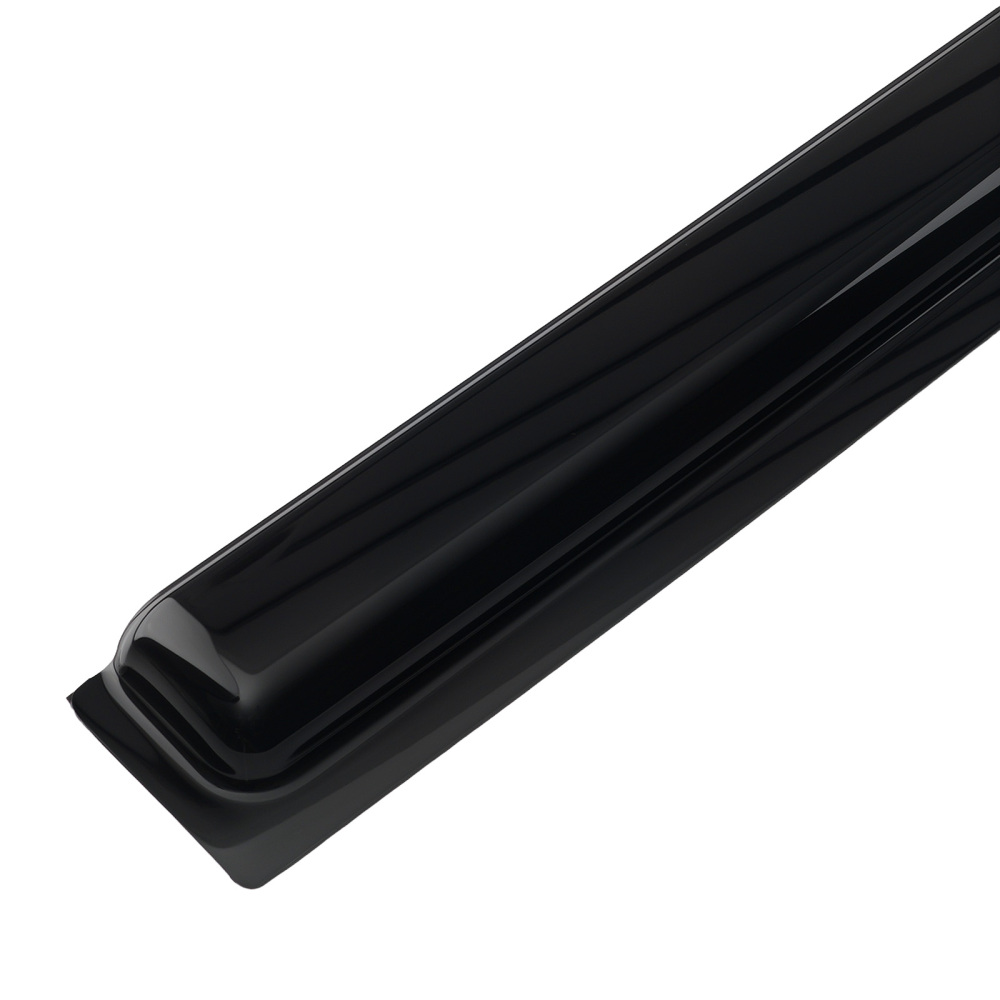 Rain Deflector Visor compatible for Dodge RAM 1500 Crew Cab 2009-2018 Black 4PC Set