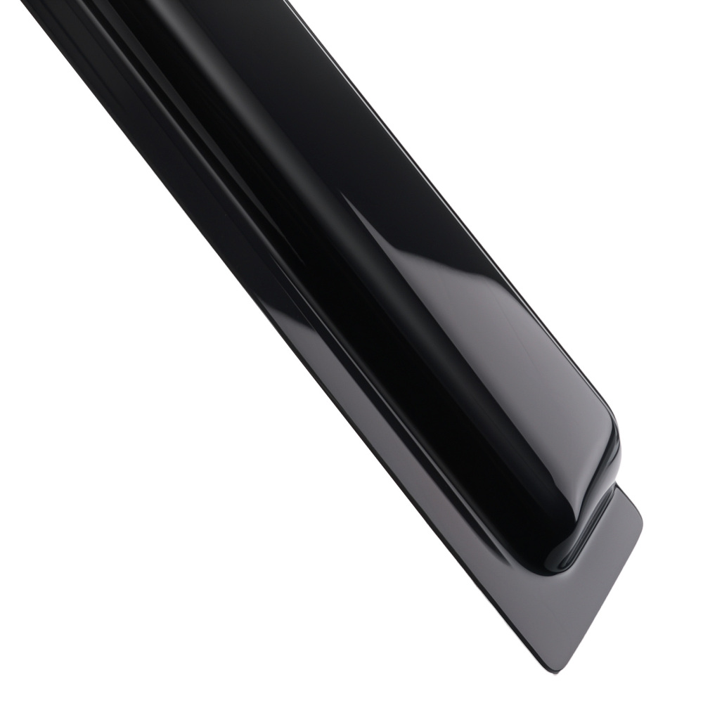 Rain Deflector Visor compatible for Dodge RAM 1500 Crew Cab 2009-2018 Black 4PC Set