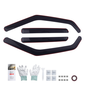 Acrylic Wind Deflectors compatible for Range Rover Evoque MK1 5 Door 2011-2018