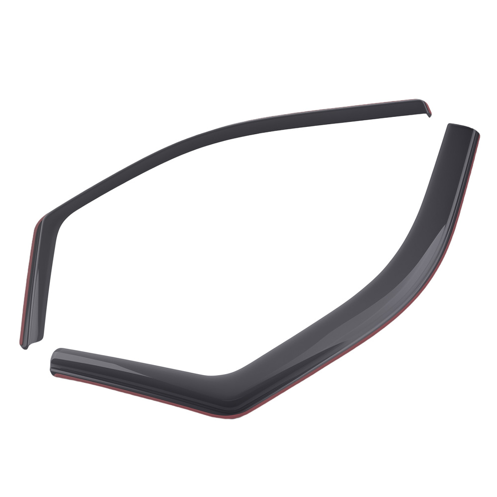 4PC Acrylic Side Guards compatible for Ford F150 2009-2014 Crew Cab Wind Deflectors