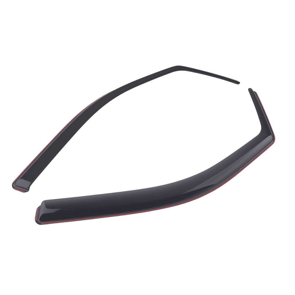 4PC Acrylic Side Guards compatible for Ford F150 2009-2014 Crew Cab Wind Deflectors