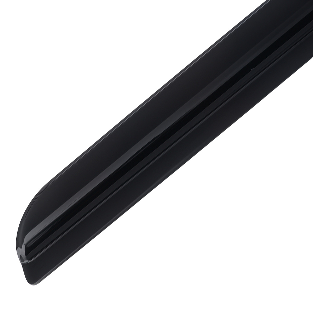 4Pcs Acrylic Window Visor compatible for Ford F250 F350 Extended Cab 99-16 Black