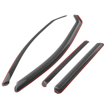 4pcs Acrylic Rain Guards compatible for BMW 3 Series F31 Touring 2012-2018 Deflectors